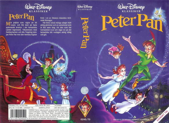 0245/73 PETER PAN (VHS)